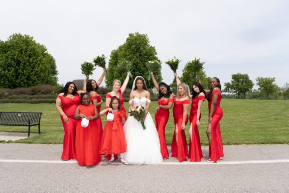 the bridesmaid