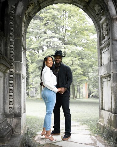 engagement photo session